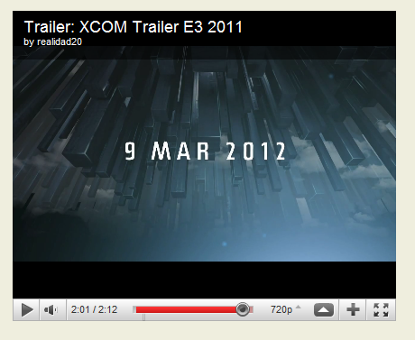 XCOM - Новая дата выхода и трейлер с E3 2011